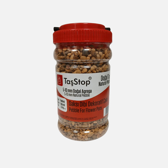1,5Kg Dekoratif Çakıl Natural 5-10 mm Taş Stop