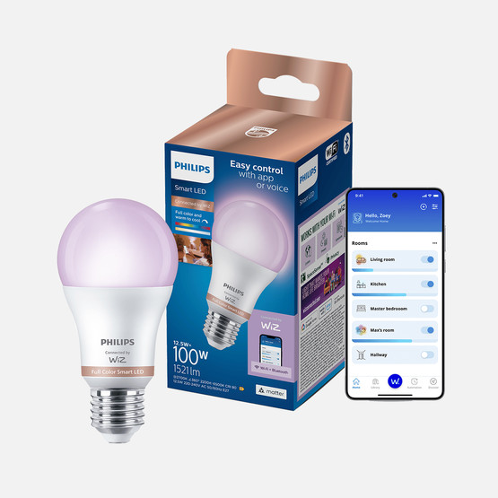 Philips Smart Lighting Led Akıllı Ampul E27 100W