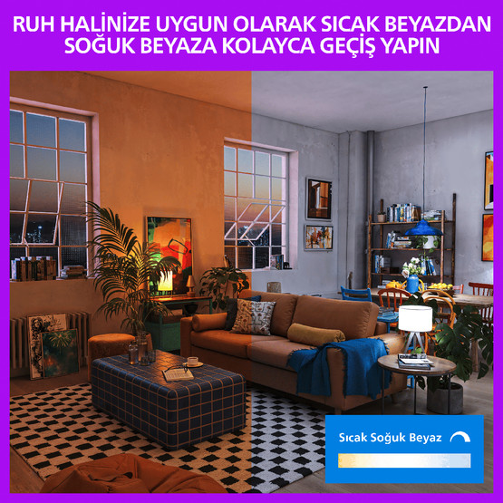 Philips Smart Lighting Led Akıllı Ampul E27 100W