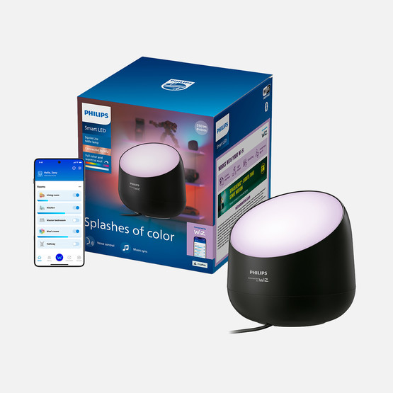 Philips Smart Squire Lite Led Masa Lambası Siyah