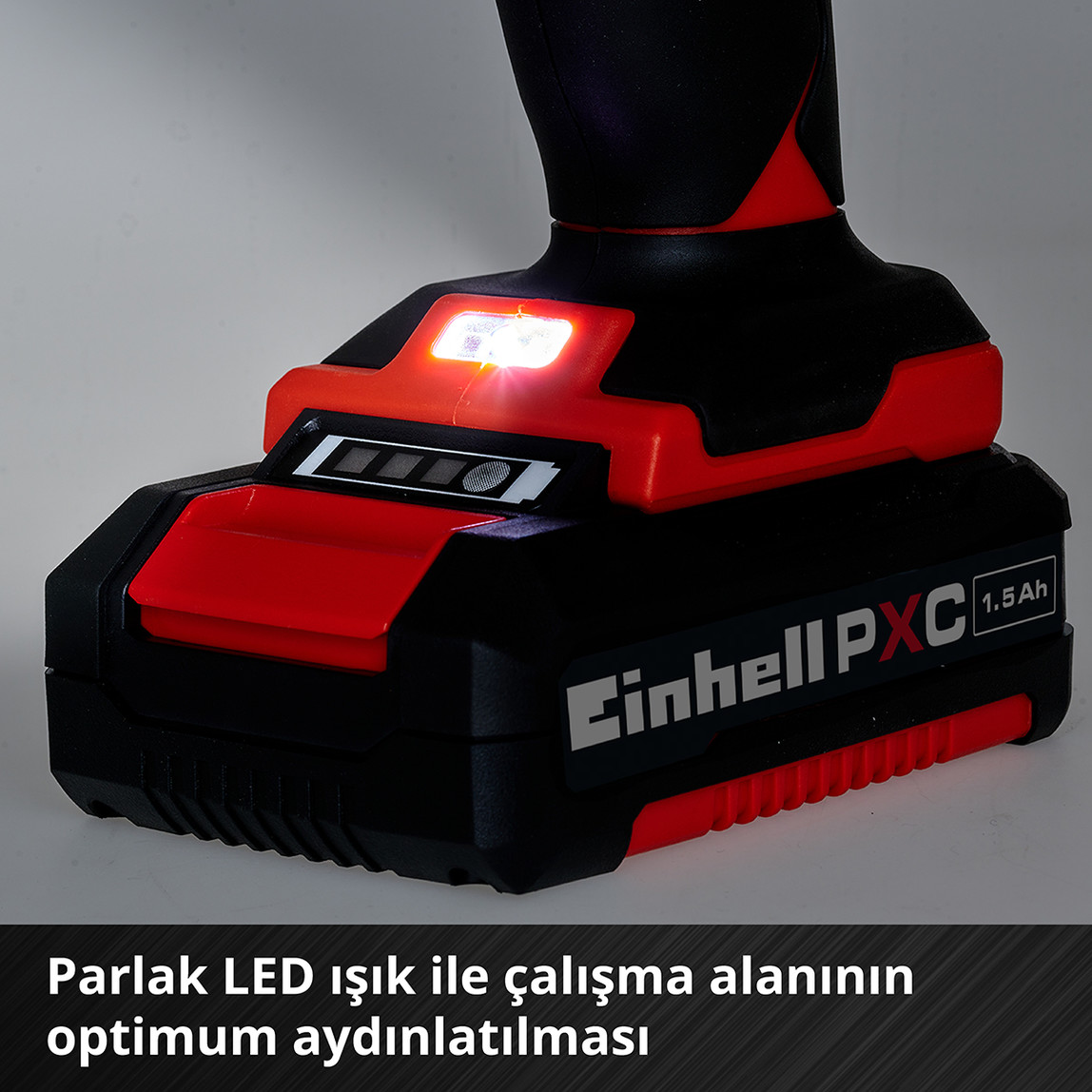    Einhell Classic TC-CD 18/35 Li (1x1,5 Ah) 35Nm Akülü Vidalama 