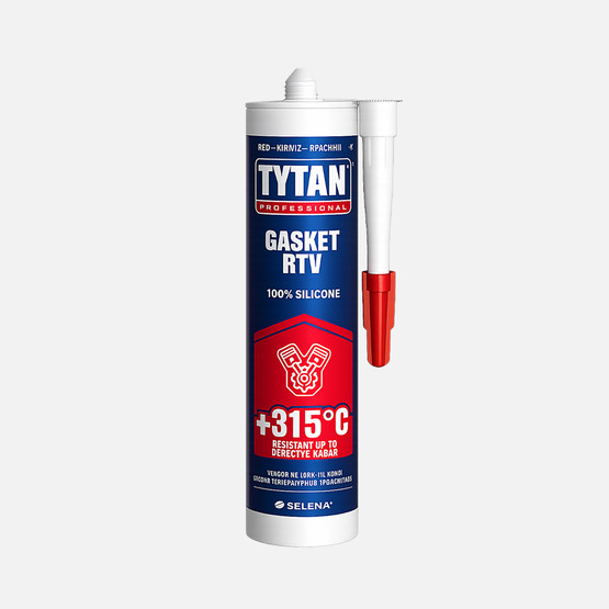 Tytan Professional Gasket RTV 100% Silikon 280ml Kırmızı