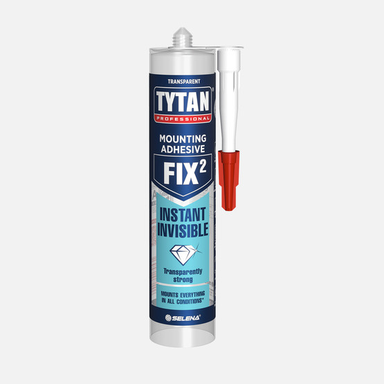 Tytan Professional Fix2 Instant Invisible Şeffaf Montaj Yapıştırıcısı 290ml