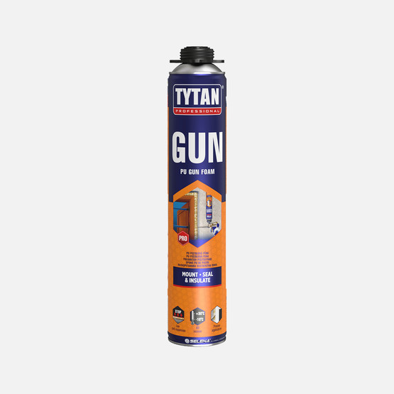 Tytan Professional GUN Tabancalı PU Köpük 750ml 850gr.