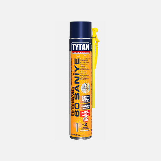Tytan Professional 60 Saniye Pipetli Yapıştırma Köpüğü 750ml