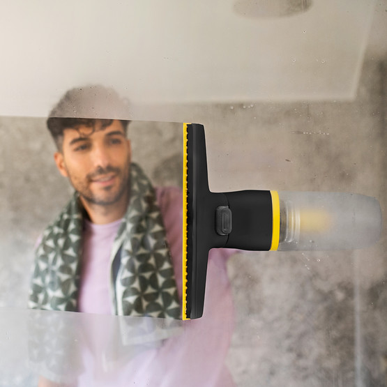 Karcher WV 3 Comfort Black Edition Şarjlı Cam Temizleyici ve Yüzey Temizleyici