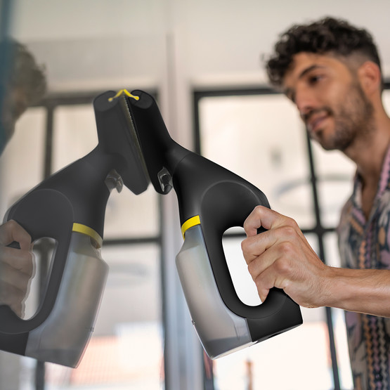 Karcher WV 3 Comfort Black Edition Şarjlı Cam Temizleyici ve Yüzey Temizleyici