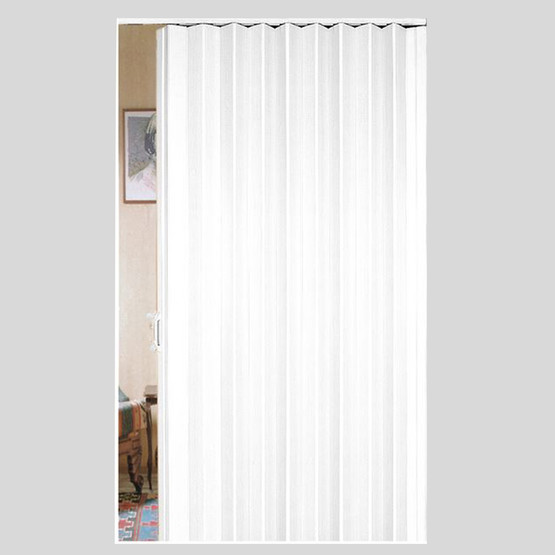 PVC Katlanır Akordiyon Kapı Beyaz  