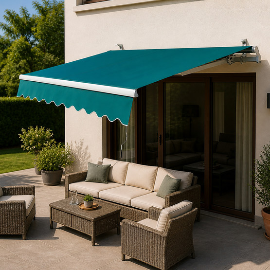 Sunfun Polyester Tente Yeşil 400x250 cm